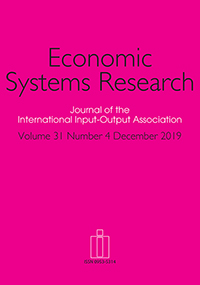 Cover image for Economic Systems Research, Volume 31, Issue 4, 2019