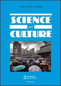 Cover image for Science as Culture, Volume 29, Issue 1, 2020