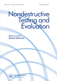 Cover image for Nondestructive Testing and Evaluation, Volume 31, Issue 1, 2016