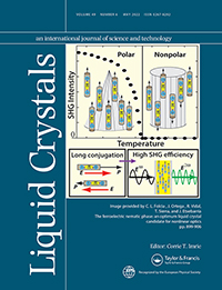 Cover image for Liquid Crystals, Volume 49, Issue 6, 2022