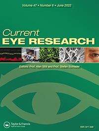 Cover image for Current Eye Research, Volume 47, Issue 6, 2022