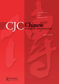 Cover image for Chinese Journal of Communication, Volume 10, Issue 1, 2017