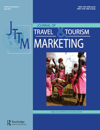 Cover image for Journal of Travel & Tourism Marketing, Volume 34, Issue 3, 2017