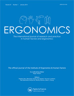 Cover image for Ergonomics, Volume 57, Issue 1, 2014