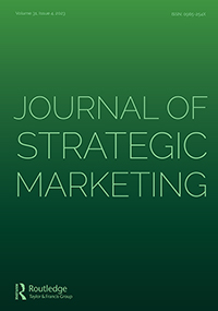 Cover image for Journal of Strategic Marketing, Volume 31, Issue 4, 2023