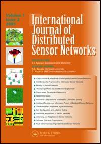 Cover image for International Journal of Distributed Sensor Networks, Volume 2, Issue 1, 2006