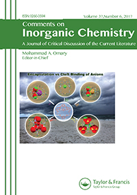Cover image for Comments on Inorganic Chemistry, Volume 37, Issue 6, 2017