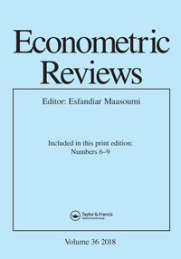 Cover image for Econometric Reviews, Volume 36, Issue 6-9, 2017