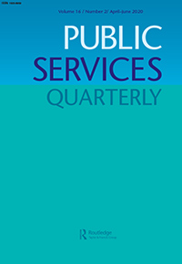 Cover image for Public Services Quarterly, Volume 16, Issue 2, 2020
