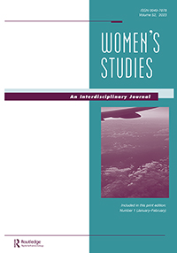 Cover image for Women's Studies, Volume 52, Issue 1, 2023