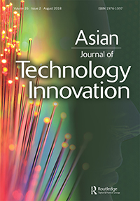 Cover image for Asian Journal of Technology Innovation, Volume 26, Issue 2, 2018