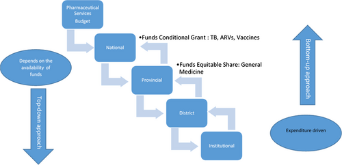 Fig. 2 Pharmaceutical services funding and approach used by the panel