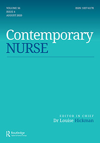 Cover image for Contemporary Nurse, Volume 56, Issue 4, 2020