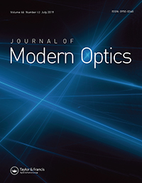 Cover image for Journal of Modern Optics, Volume 66, Issue 12, 2019