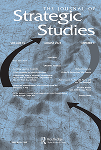 Cover image for Journal of Strategic Studies, Volume 45, Issue 4, 2022
