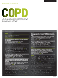 Cover image for COPD: Journal of Chronic Obstructive Pulmonary Disease, Volume 17, Issue 3, 2020