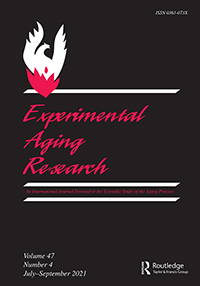 Cover image for Experimental Aging Research, Volume 47, Issue 4, 2021