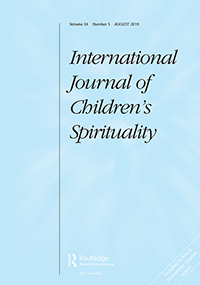 Cover image for International Journal of Children's Spirituality, Volume 24, Issue 3, 2019