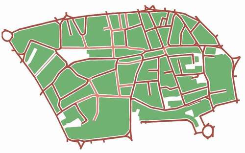 Figure 2. Design of the base map for the Static and Dynamic maps.