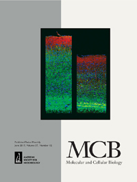 Cover image for Molecular and Cellular Biology, Volume 37, Issue 12, 2017