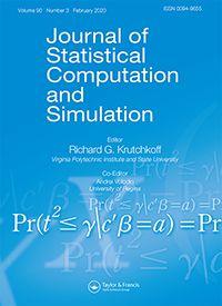 Cover image for Journal of Statistical Computation and Simulation, Volume 90, Issue 3, 2020