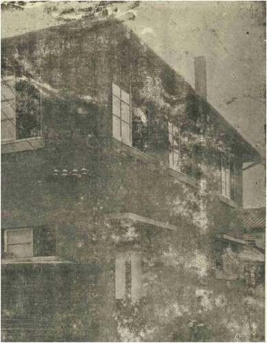 Figure 3. An exterior view of Gilryong Park’s architectural design office in the 1940s.