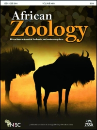 Cover image for African Zoology, Volume 45, Issue 2, 2010