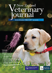 Cover image for New Zealand Veterinary Journal, Volume 65, Issue 2, 2017