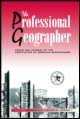 Cover image for The Professional Geographer, Volume 58, Issue 4, 2006