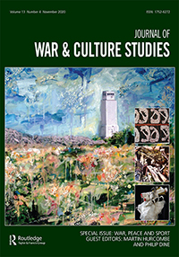 Cover image for Journal of War & Culture Studies, Volume 13, Issue 4, 2020