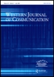 Cover image for Western Journal of Communication, Volume 74, Issue 4, 2010