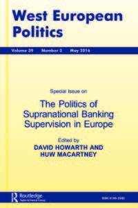 Cover image for West European Politics, Volume 39, Issue 3, 2016