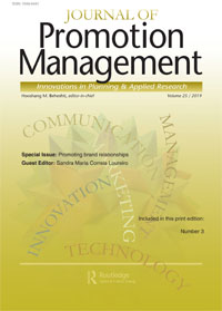 Cover image for Journal of Promotion Management, Volume 25, Issue 3, 2019