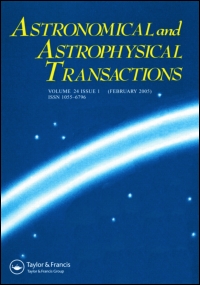 Cover image for Astronomical & Astrophysical Transactions, Volume 25, Issue 2-3, 2006