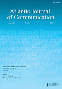 Cover image for Atlantic Journal of Communication, Volume 28, Issue 1, 2020