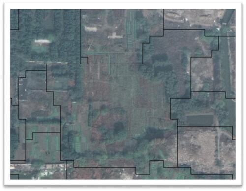 Figure 12. Spatial co-occurrence of grass and shrubland and agricultural land.