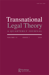 Cover image for Transnational Legal Theory