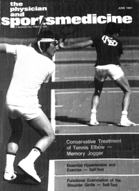 Cover image for The Physician and Sportsmedicine, Volume 9, Issue 6, 1981