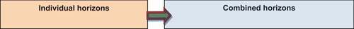 Figure 2. Model component – the individual and combined horizonal perspectives