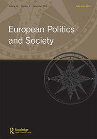Cover image for European Politics and Society, Volume 18, Issue 4, 2017