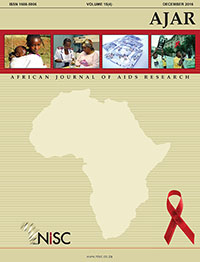 Cover image for African Journal of AIDS Research, Volume 15, Issue 4, 2016