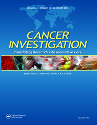 Cover image for Cancer Investigation, Volume 34, Issue 10, 2016