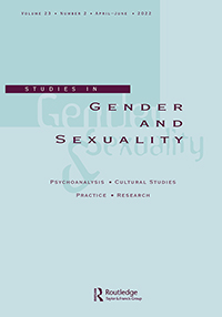 Cover image for Studies in Gender and Sexuality, Volume 23, Issue 2, 2022