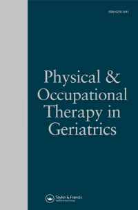 Cover image for Physical & Occupational Therapy In Geriatrics, Volume 21, Issue 4, 2003