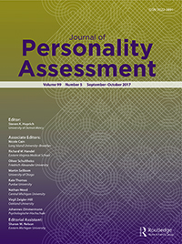 Cover image for Journal of Personality Assessment, Volume 99, Issue 5, 2017