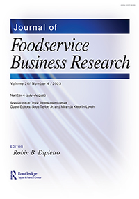 Cover image for Journal of Foodservice Business Research, Volume 26, Issue 4, 2023