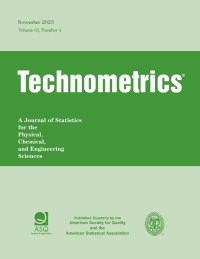 Cover image for Technometrics, Volume 65, Issue 4, 2023