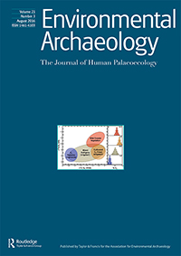 Cover image for Environmental Archaeology, Volume 21, Issue 3, 2016