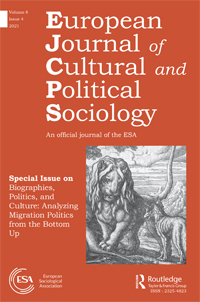 Cover image for European Journal of Cultural and Political Sociology, Volume 8, Issue 4, 2021
