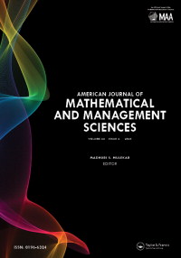 Cover image for American Journal of Mathematical and Management Sciences, Volume 42, Issue 2, 2023